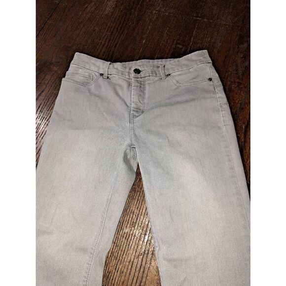 XS Size 2 Short Chicos 00 Short Grey Denim Jeans Casual Pants - Picture 2 of 4